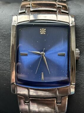 Black Case And Band Blue Dial Men’s Quartz Watch